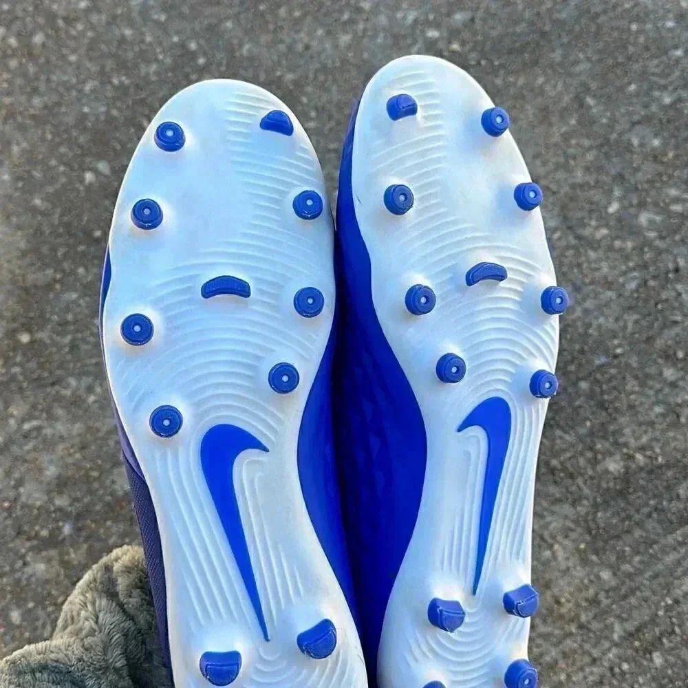 Nike Tiempo Legend 8 Club FG Hyper Royal Blue/White Men’s Sz 13 - Picture 10 of 11